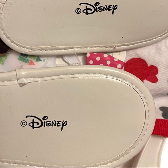 Disney, white baby Minnie Mouse sandals, 9-12 months. - Picture 4 of 4
